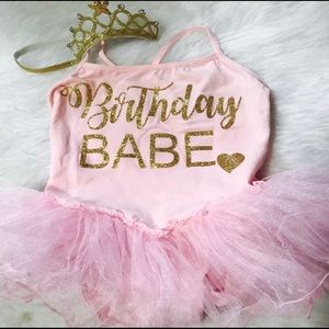 Pink tutu dress